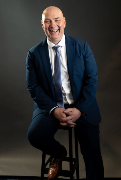 Portrait of Kevin West